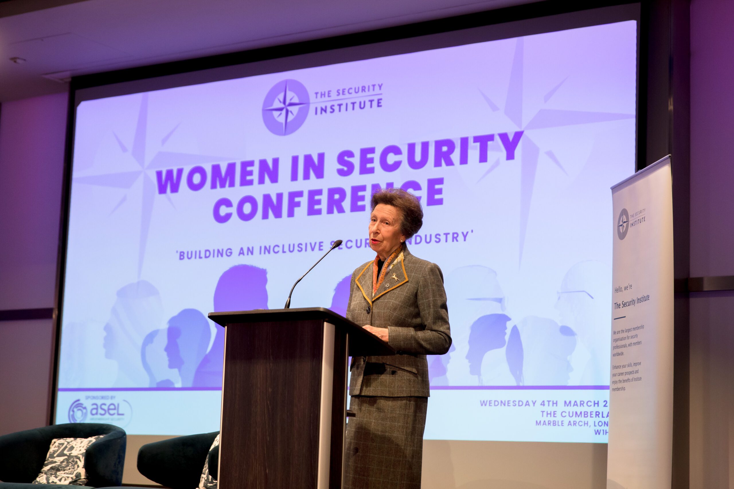 The Security Institute, Women in Security - HRH Princess Anne First Edits-71